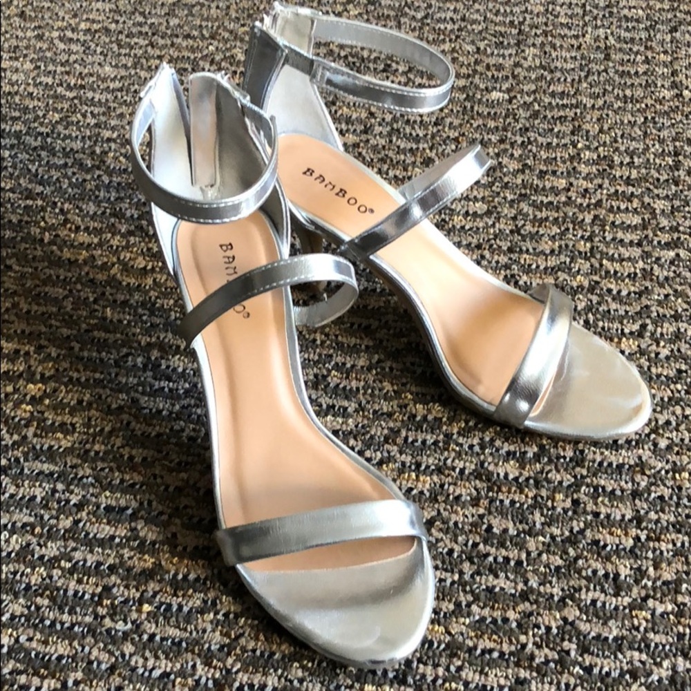 Silver heels